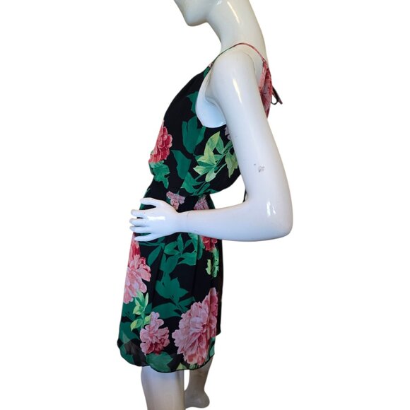 SWEET STORM Floral Halter Dress sz M - Picture 4 of 8